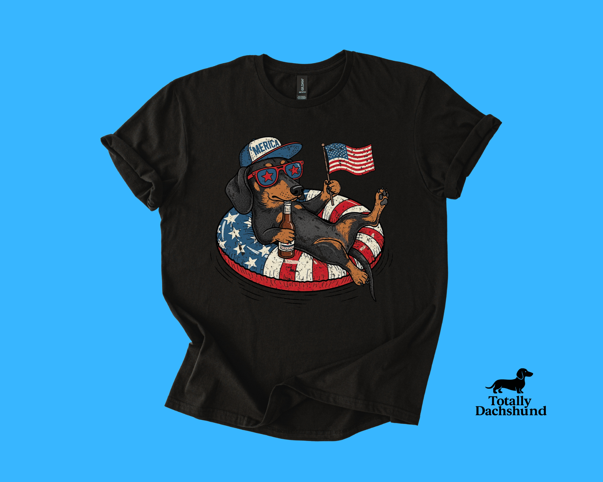 Stars, Stripes & Wieners – Patriotic Dachshund
