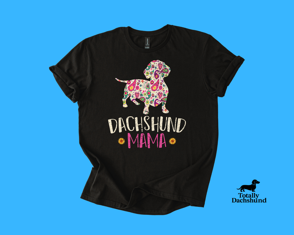 Proud Dachshund Mama – Funny Wiener Dog Lover Shirt