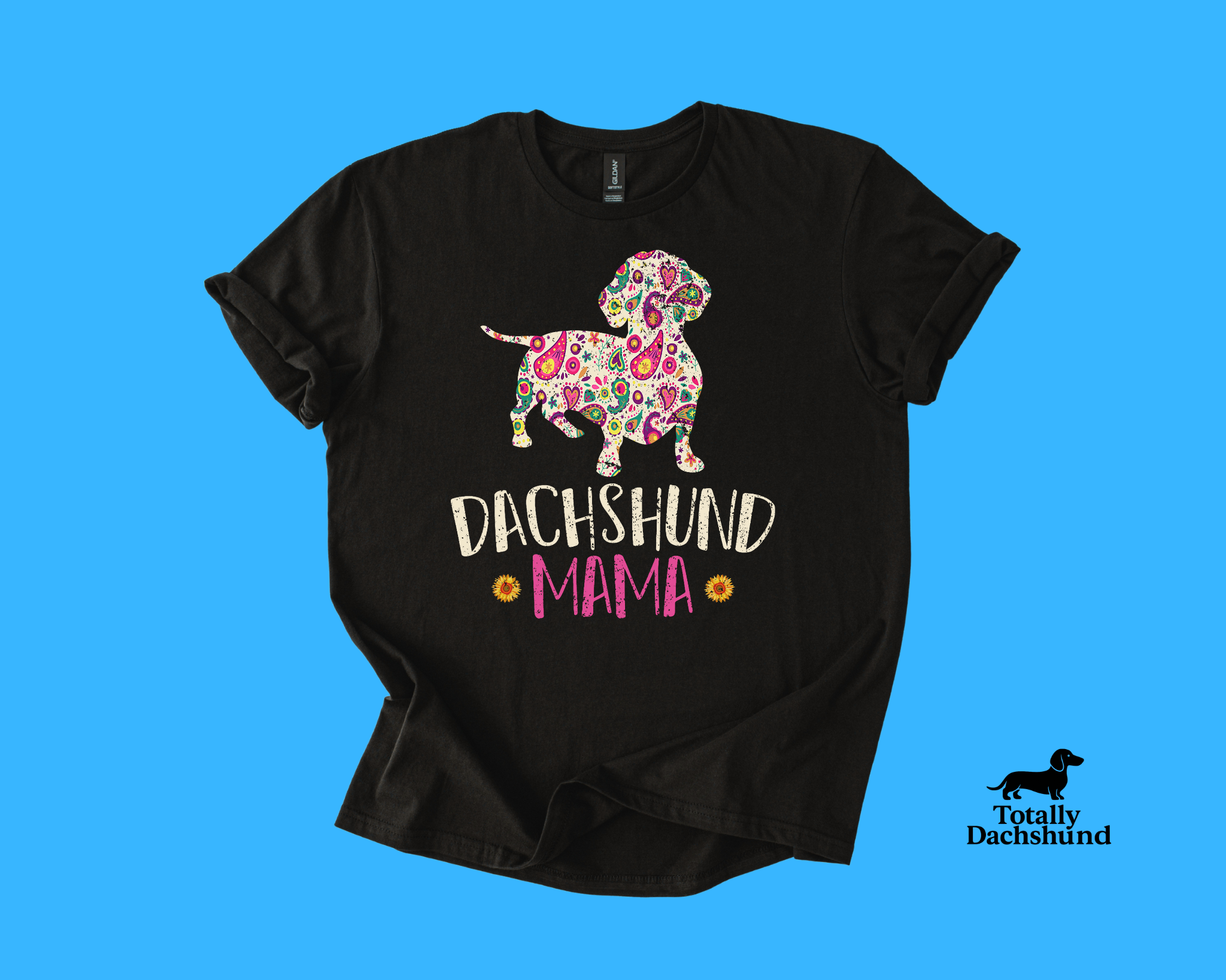 Proud Dachshund Mama – Funny Wiener Dog Lover Shirt