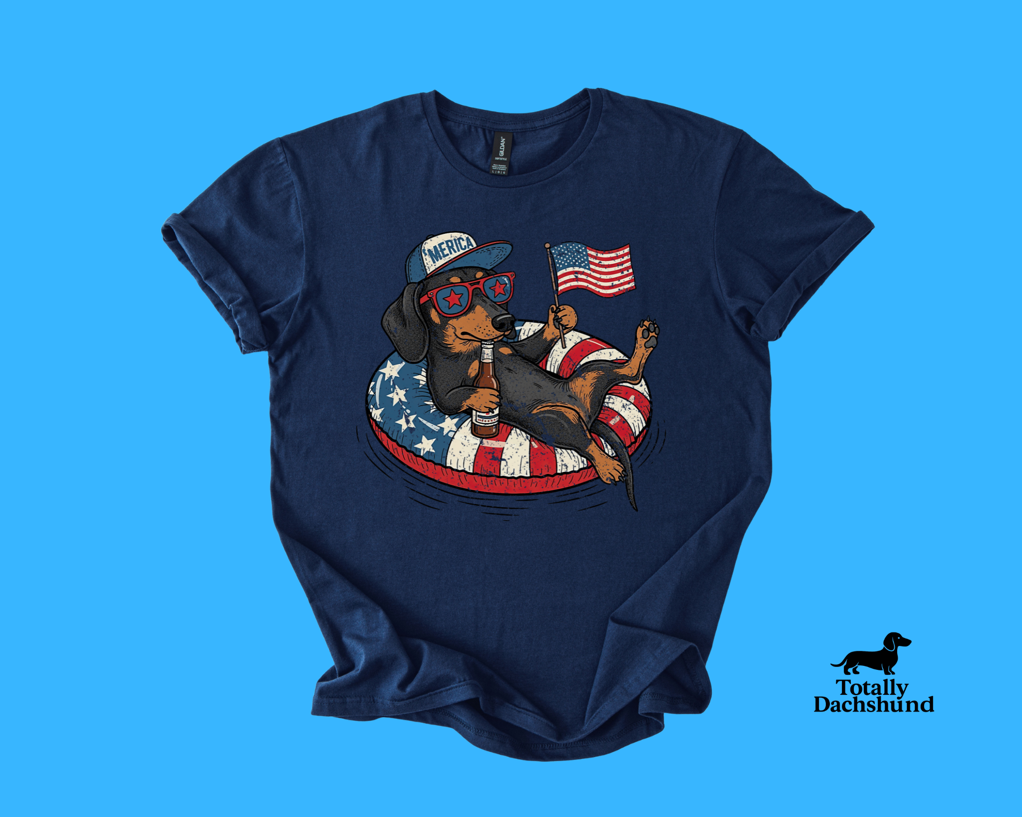 Stars, Stripes & Wieners – Patriotic Dachshund