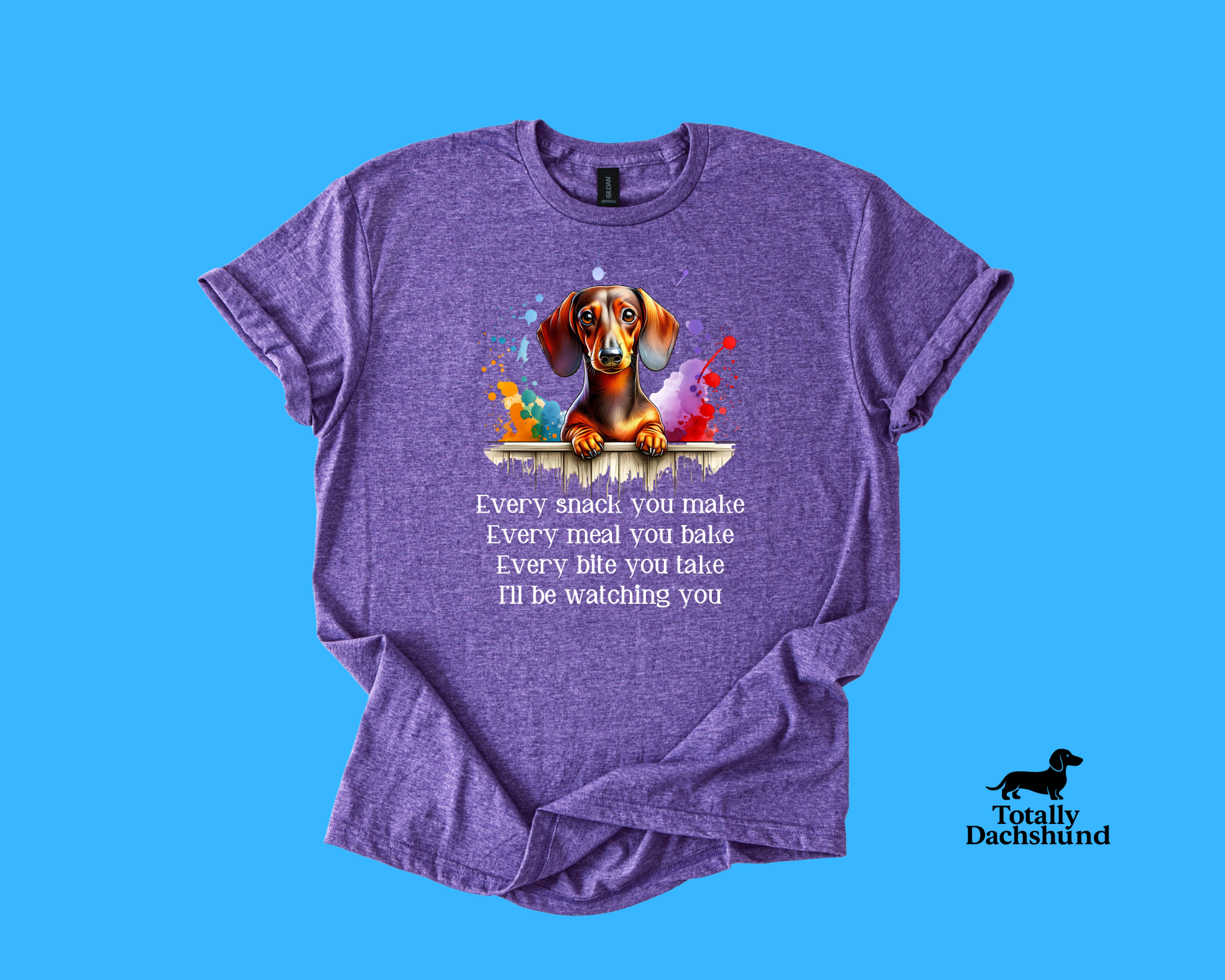 Every Snack You Make – Funny Dachshund Watching You