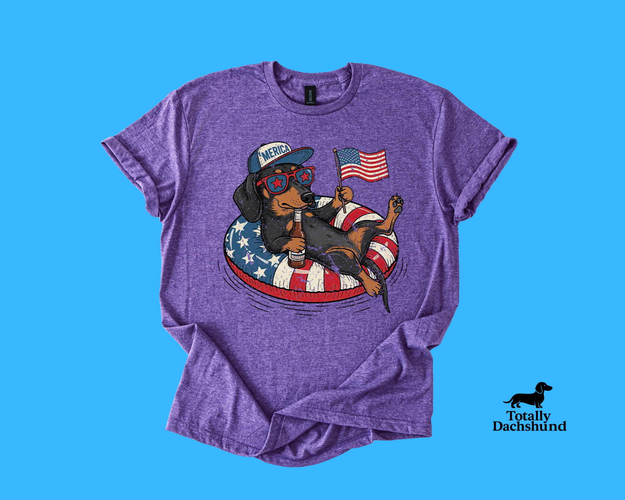 Stars, Stripes & Wieners – Patriotic Dachshund
