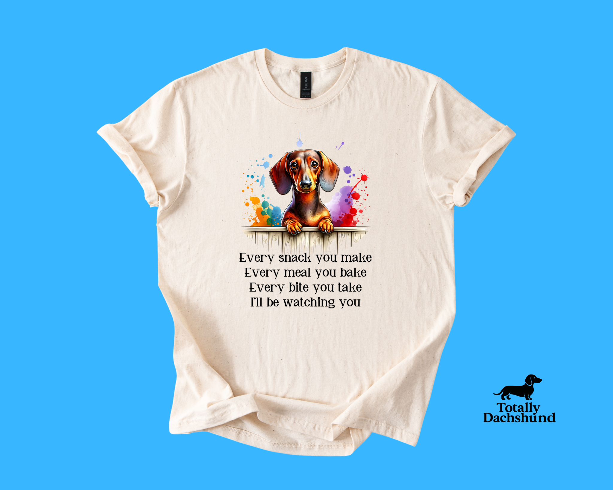 Every Snack You Make – Funny Dachshund Watching You