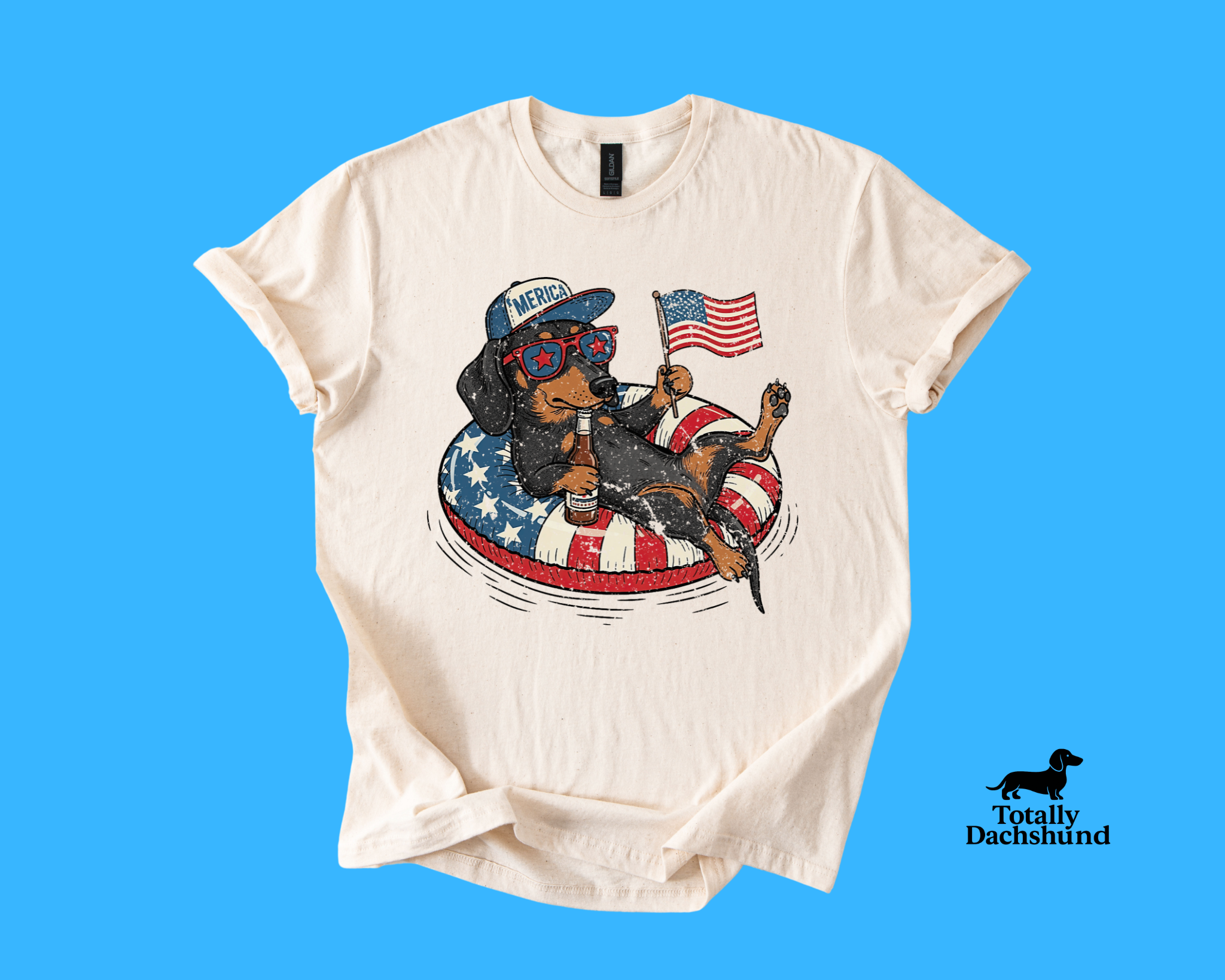 Stars, Stripes & Wieners – Patriotic Dachshund