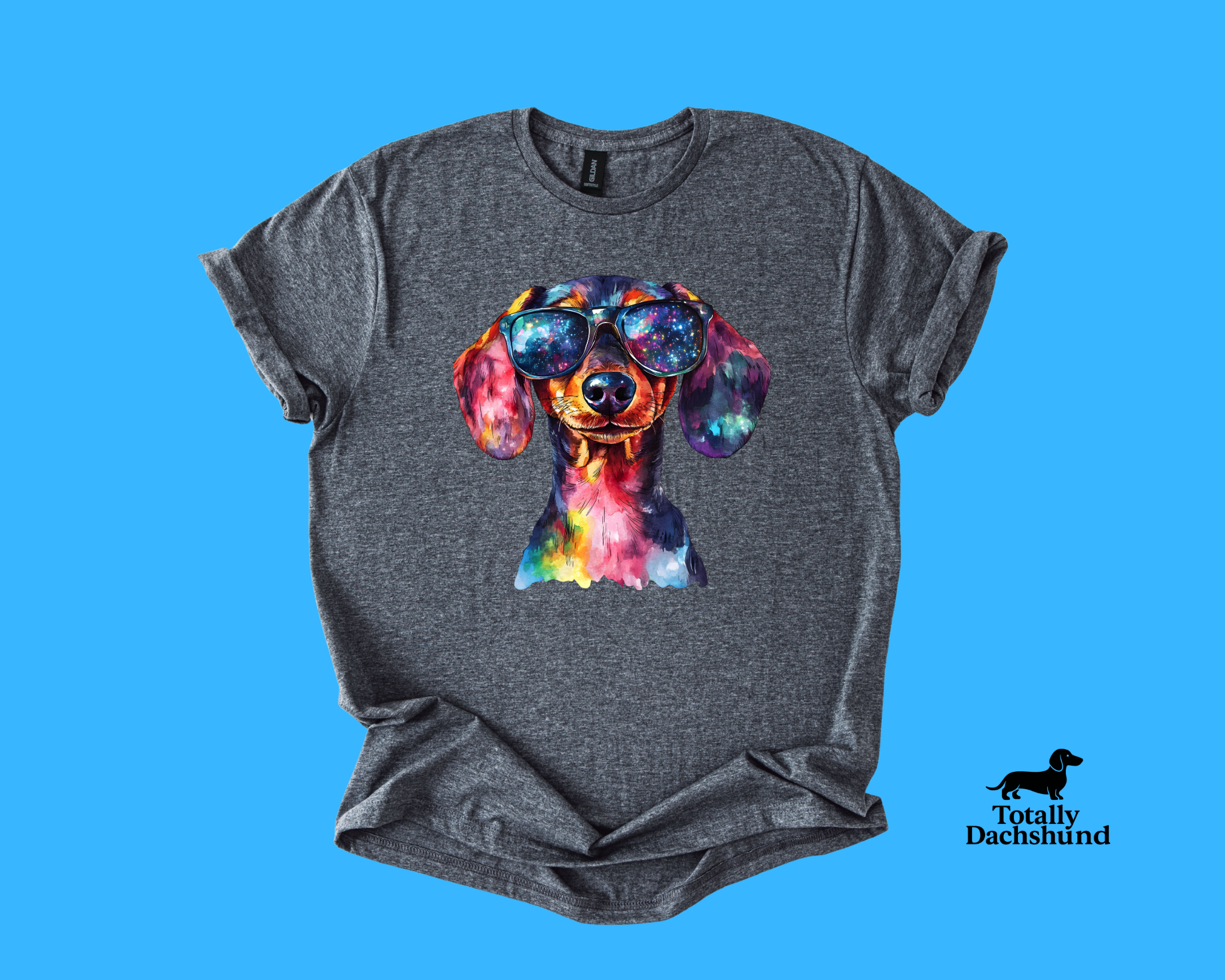 Cosmic Explosion Dachshund – Galactic Style