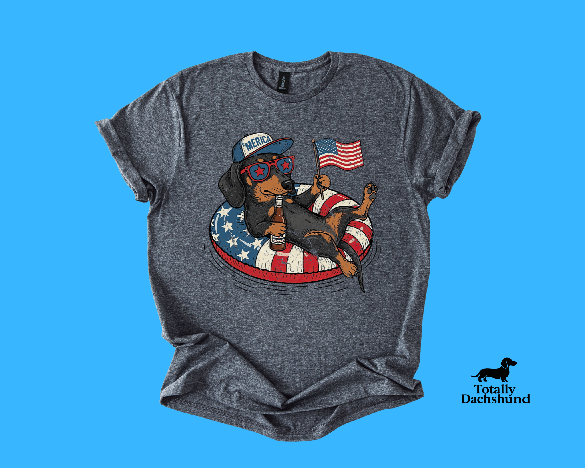 Stars, Stripes & Wieners – Patriotic Dachshund