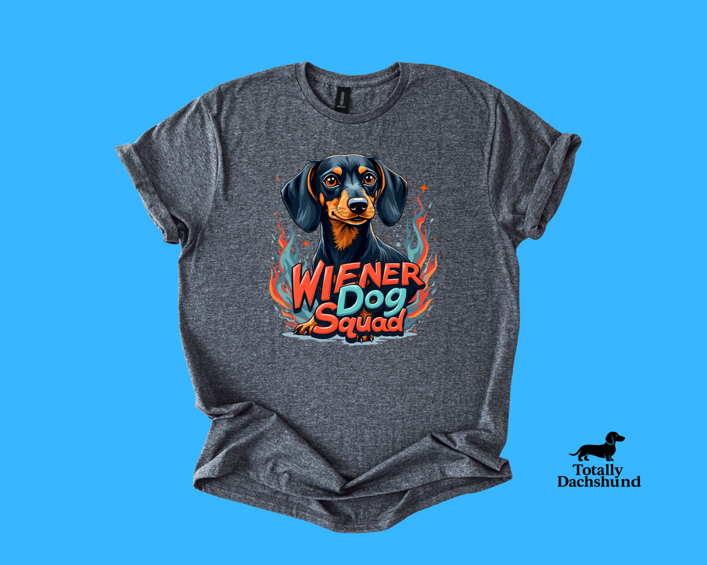 Wiener Dog Squad – Funny Dachshund Lover Shirt